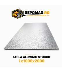 Tabla aluminiu Stucco 1mm, 1000x2000mm